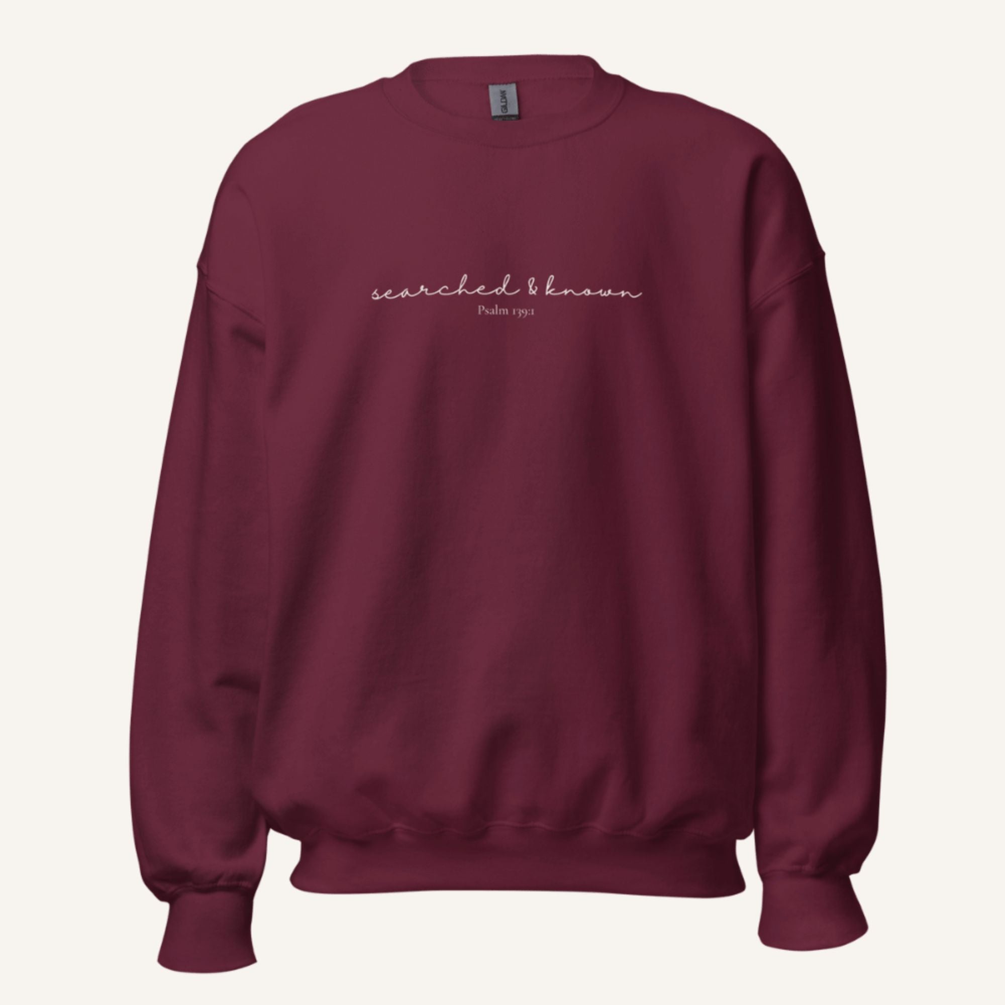 Searched & Known Christian Crewneck Sweatshirt
