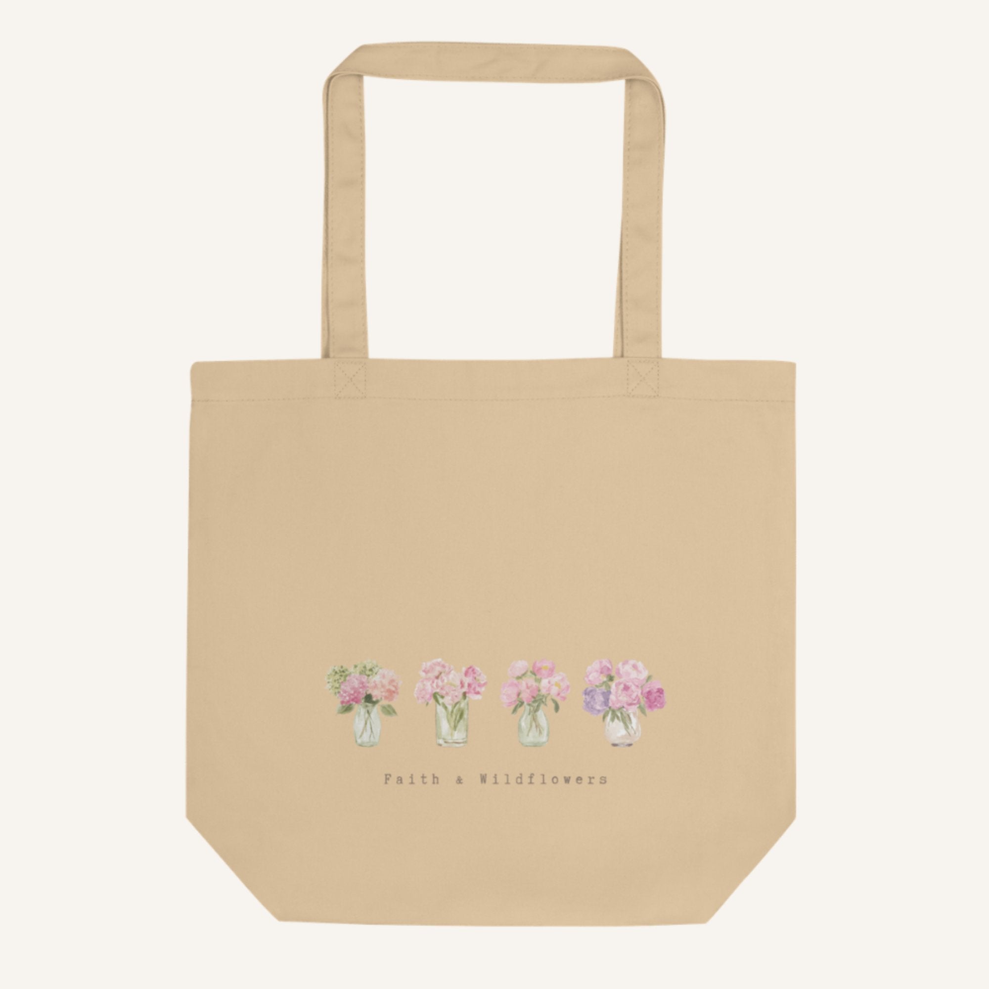 Faith & Wildflowers Eco Tote Bag